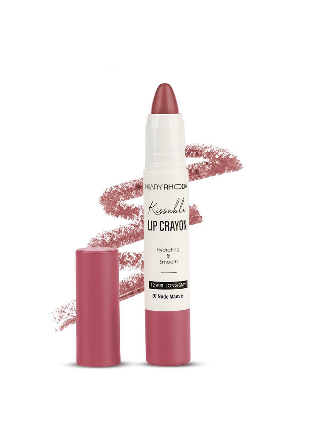 Hilary Rhoda Kissable Lip Crayon-3.5g- Nude Mauve