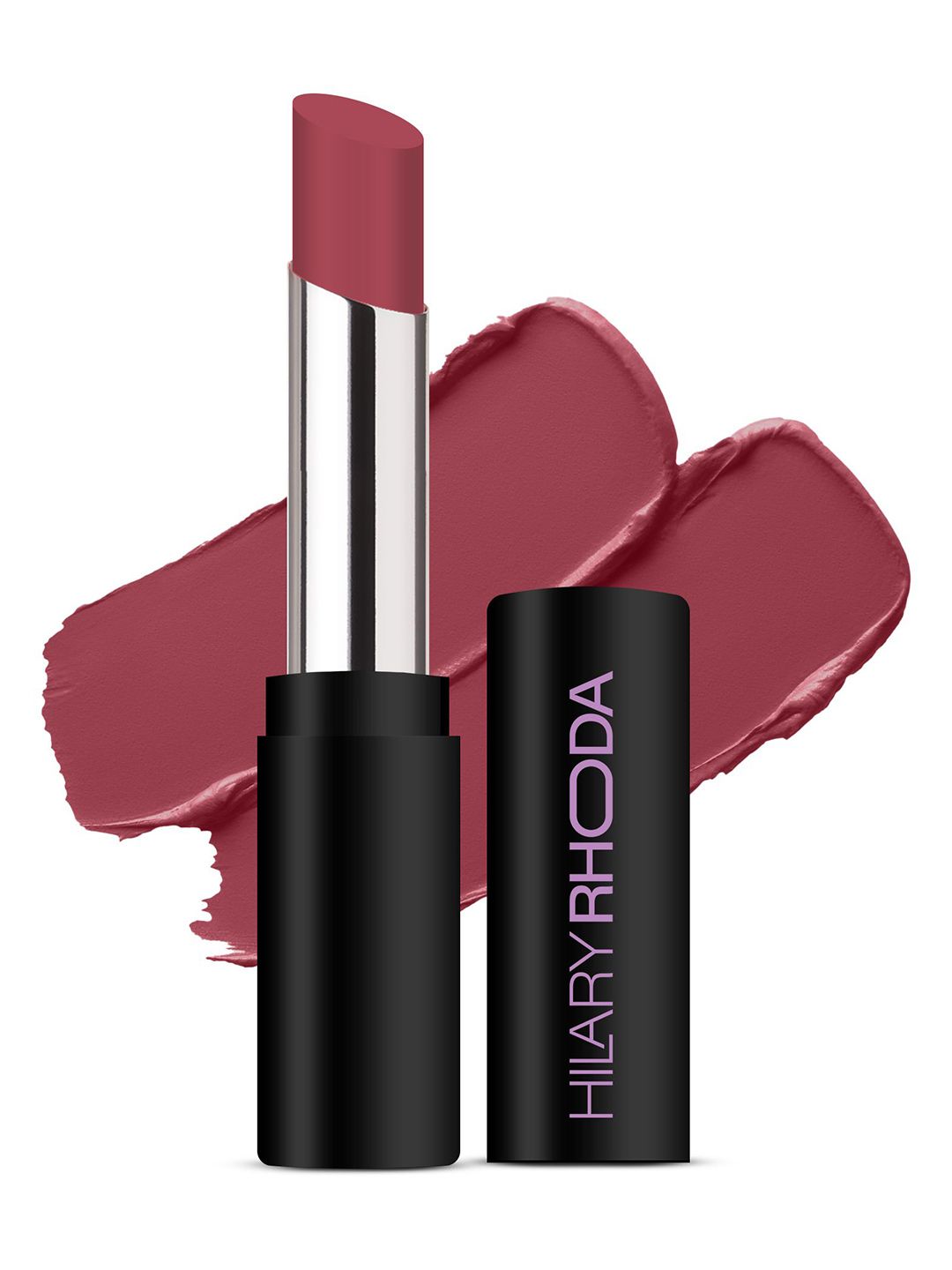 Hilary Rhoda Power Stay Non-Transfer Matte Lipstick with Shea Butter - Nude Pink 02