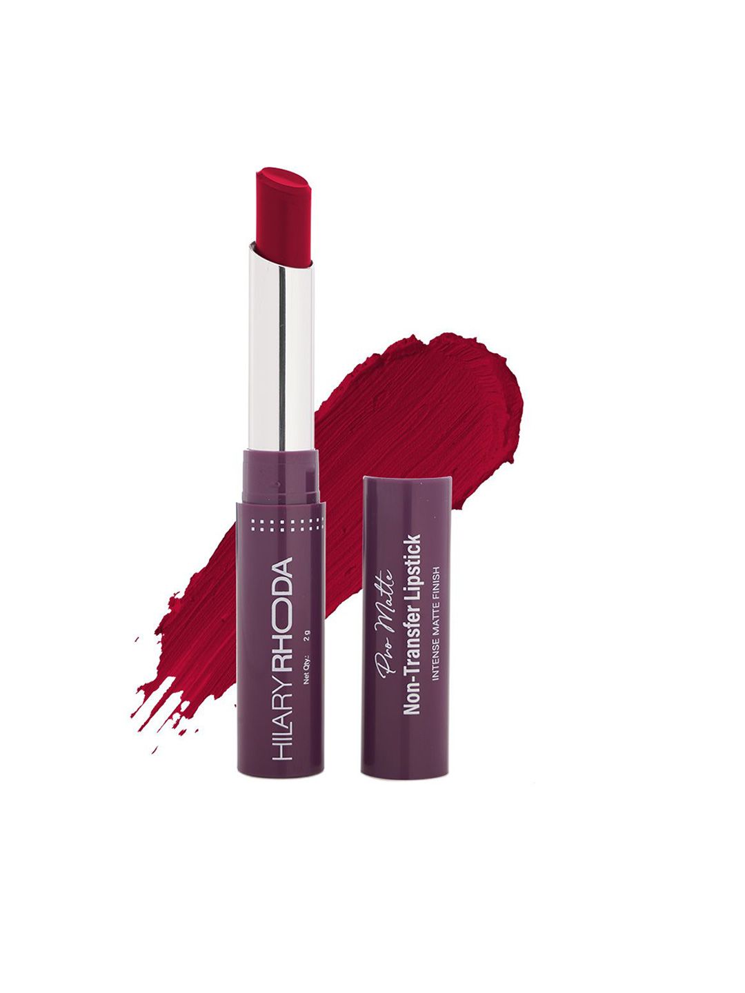 Hilary Rhoda Pro Matte Non-Transfer Lipstick -2g- Red Russian