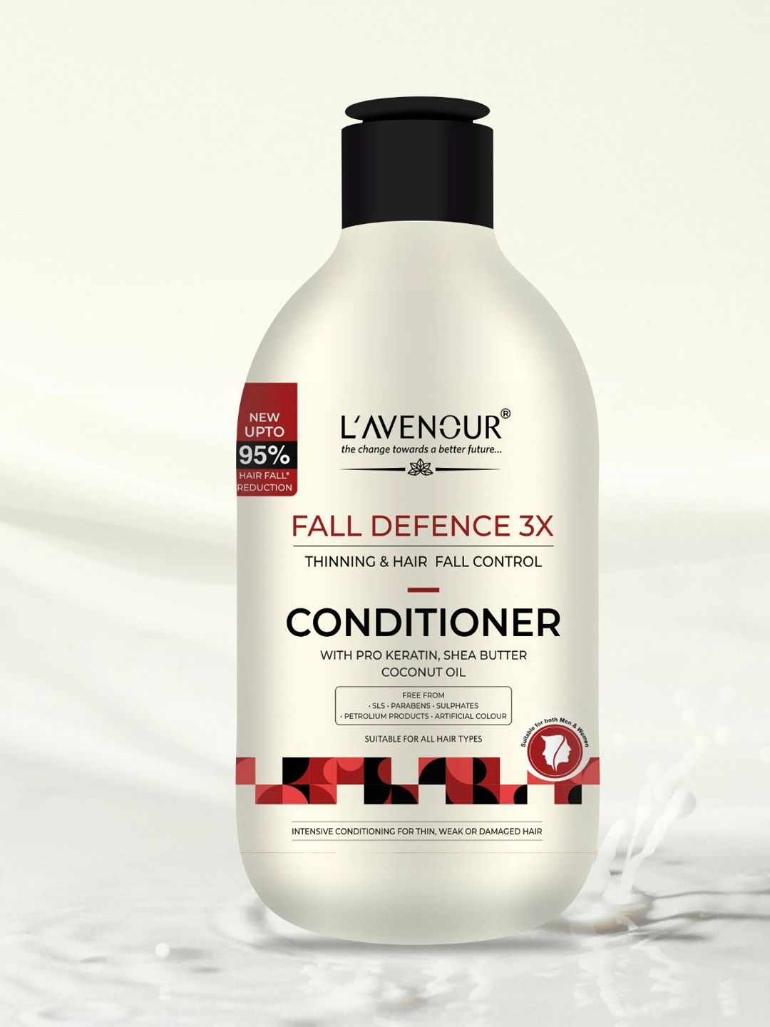 L'AVENOUR L'AVENOUR Fall Defence 3X Thinning & Hair Fall Control Conditioner With Pro Keratin-250 ml