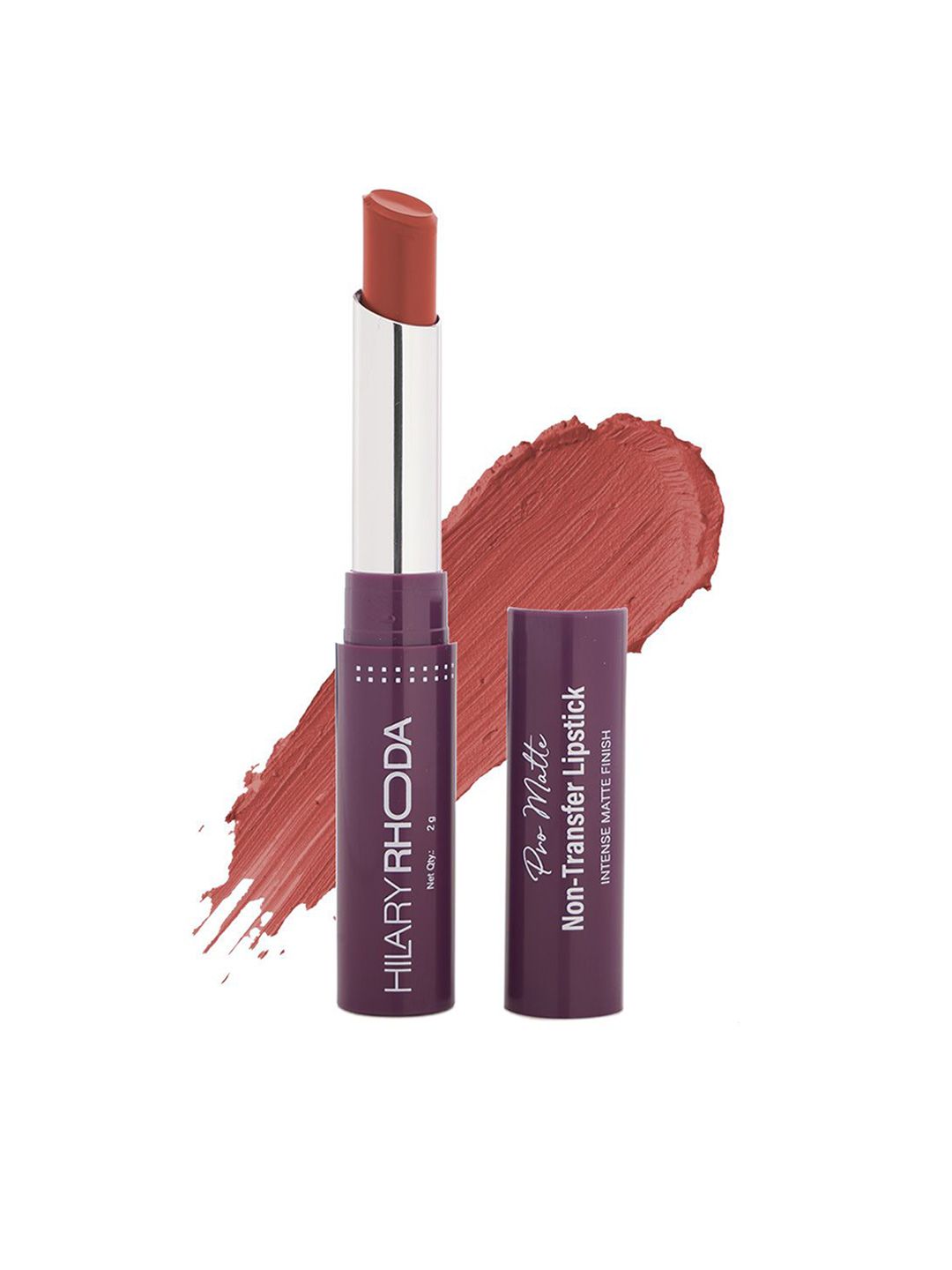 Hilary Rhoda Pro Matte Non-Transfer Lipstick - 2g - Nude Brown
