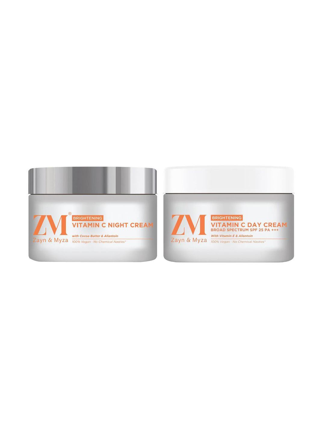 Buy ZM Zayn & Myza Set Of 2 Vitamin C Day Cream & Night Cream - 50