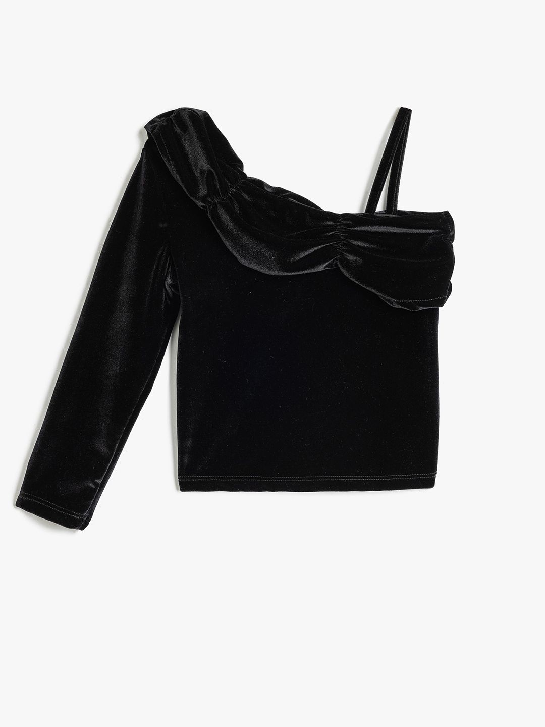 Koton One Shoulder Long Sleeves Top