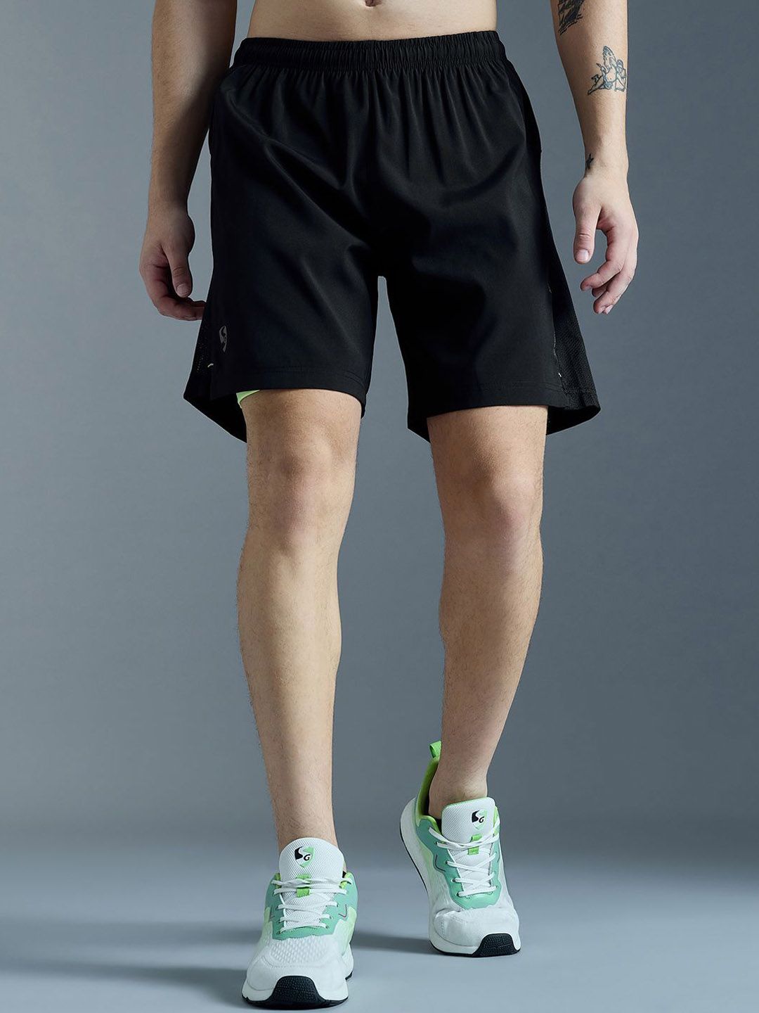 SG Men Regular Fit Sports Shorts