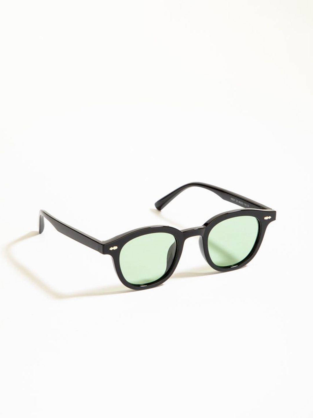 Urban Monkey Unisex Round Sunglasses with UV Protected Lens P8031-C5-green