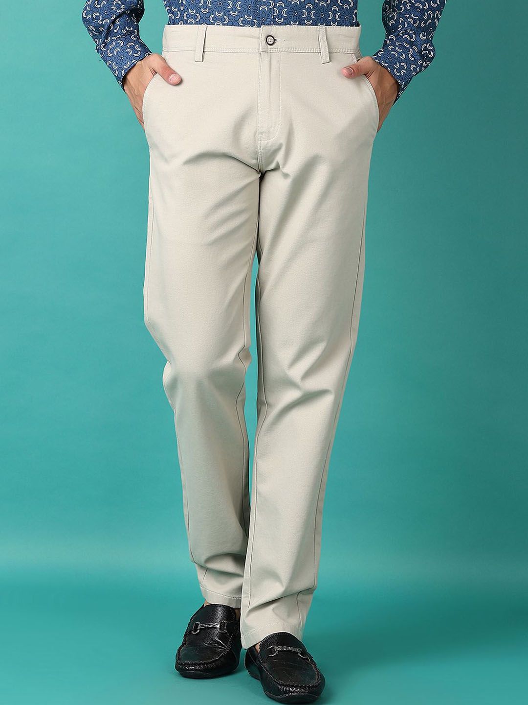 V-Mart Men Mid-Rise Trousers