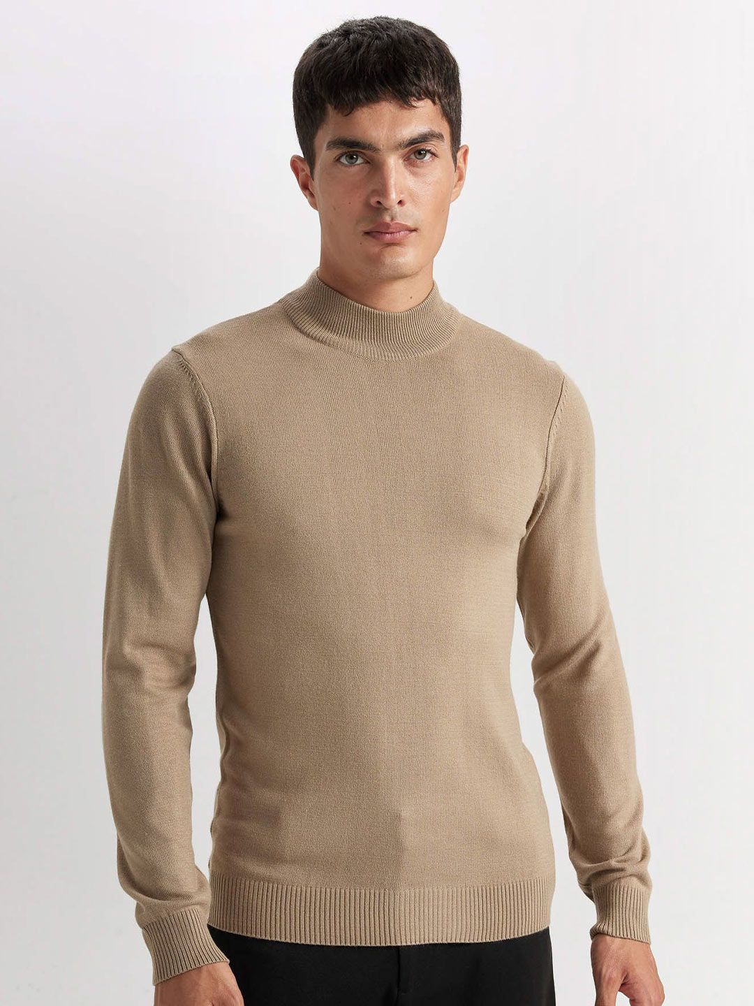 DeFacto Men Round Neck Long Sleeves Pullover