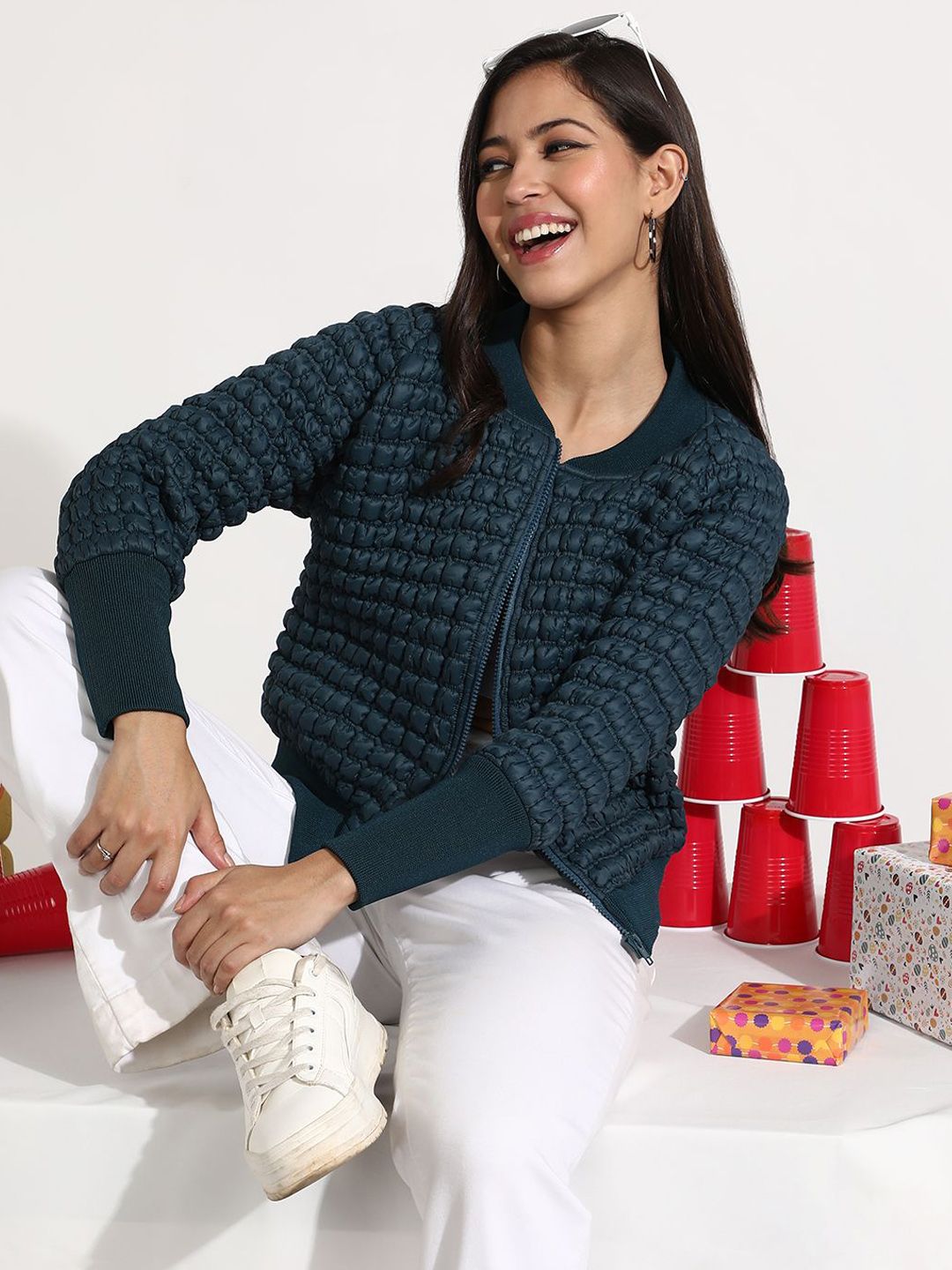 PINACOLADA  Lightweight Quilted Jacket