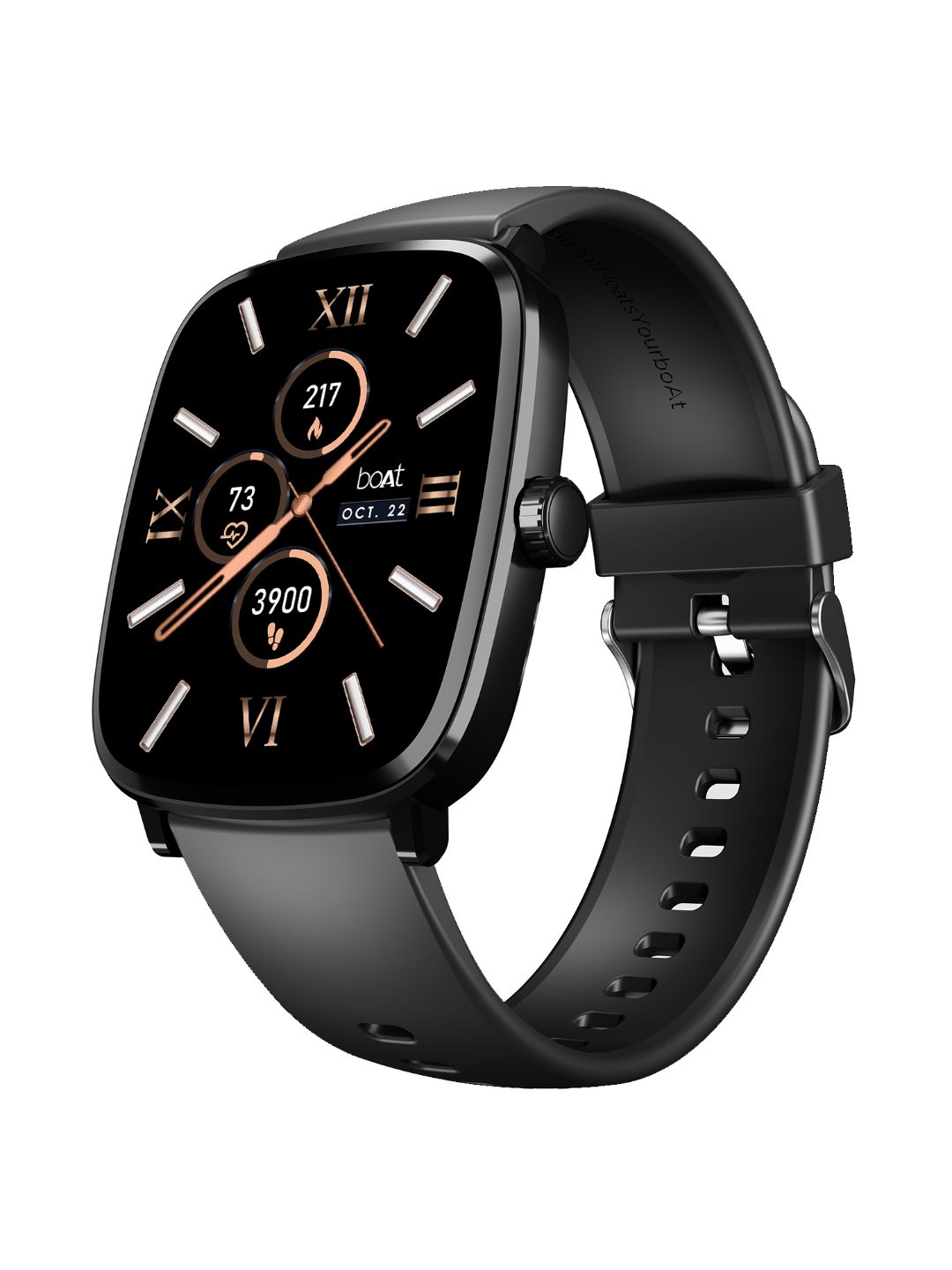 boAt Ultima Regal Smartwatch With 2.01\" AMOLED Display 1000 NITS Brightness Premium Metal Body