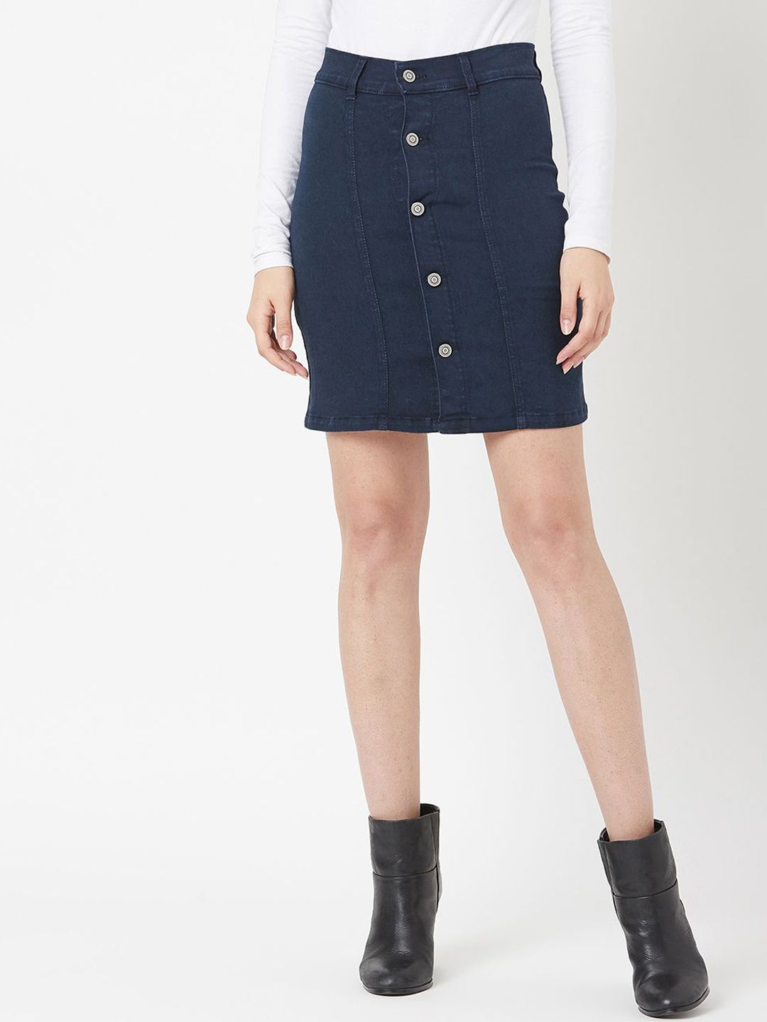 Miss Chase Women A-Line Mini Skirt