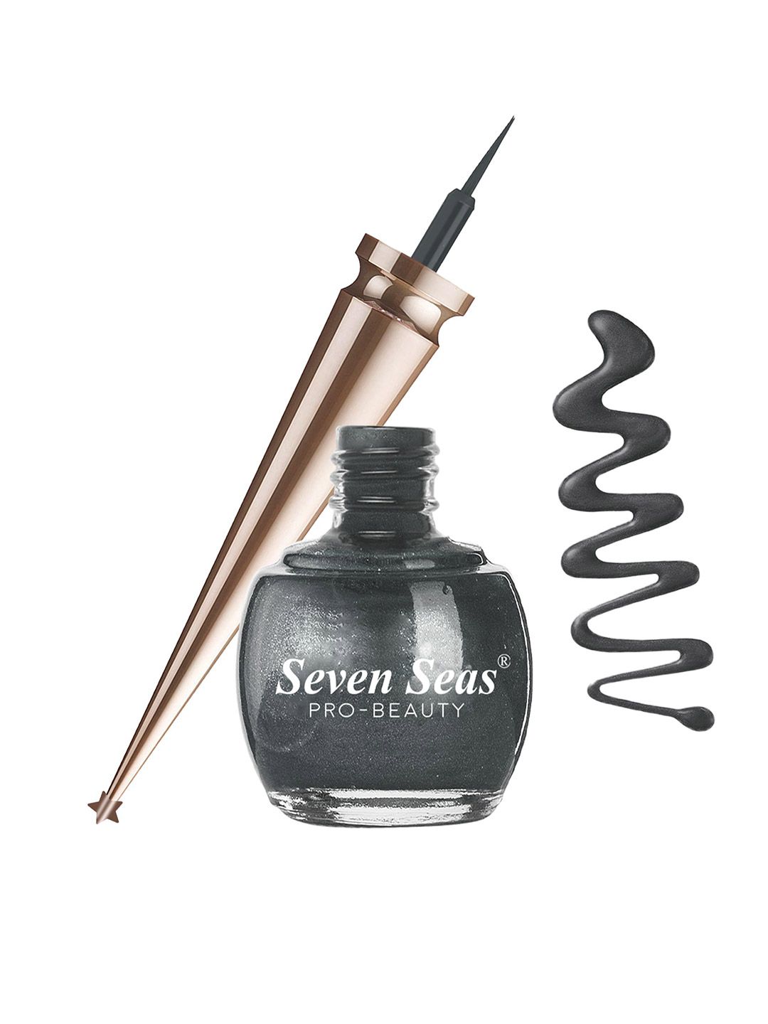 Seven Seas Long Lasting Liquid Colored Eyeliner 5ml- Green 06