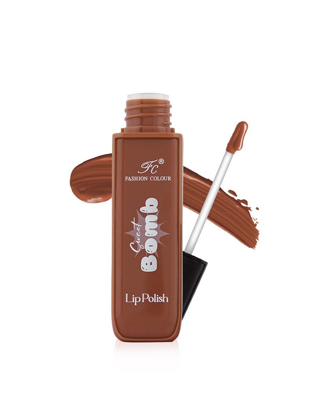 Fashion Colour Sweet Bomb Long Lasting Matte Liquid Lipstick - 4 ml - Toffee - 11