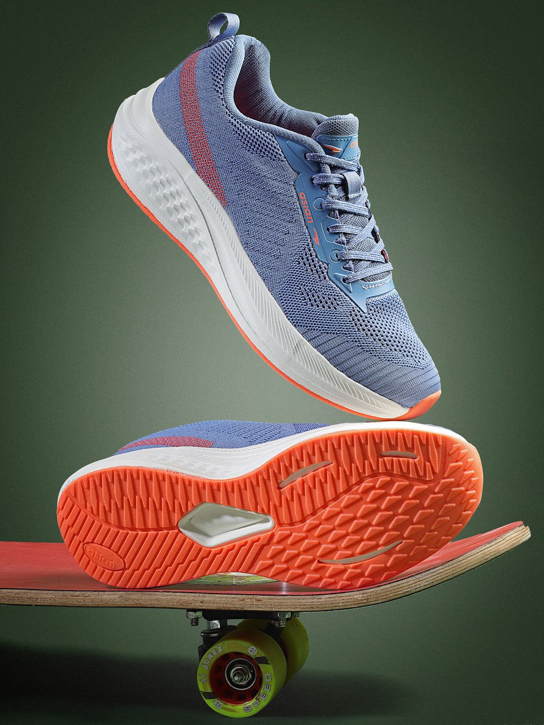 ASIAN Men Mesh Running Non-Marking Shoes