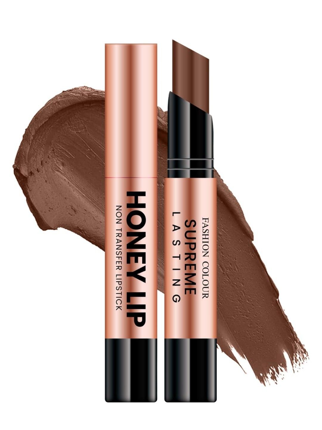 Fashion Colour Honey Lip Non Transfer Matte Bullet Lipstick - 3 g - Mocha - 307