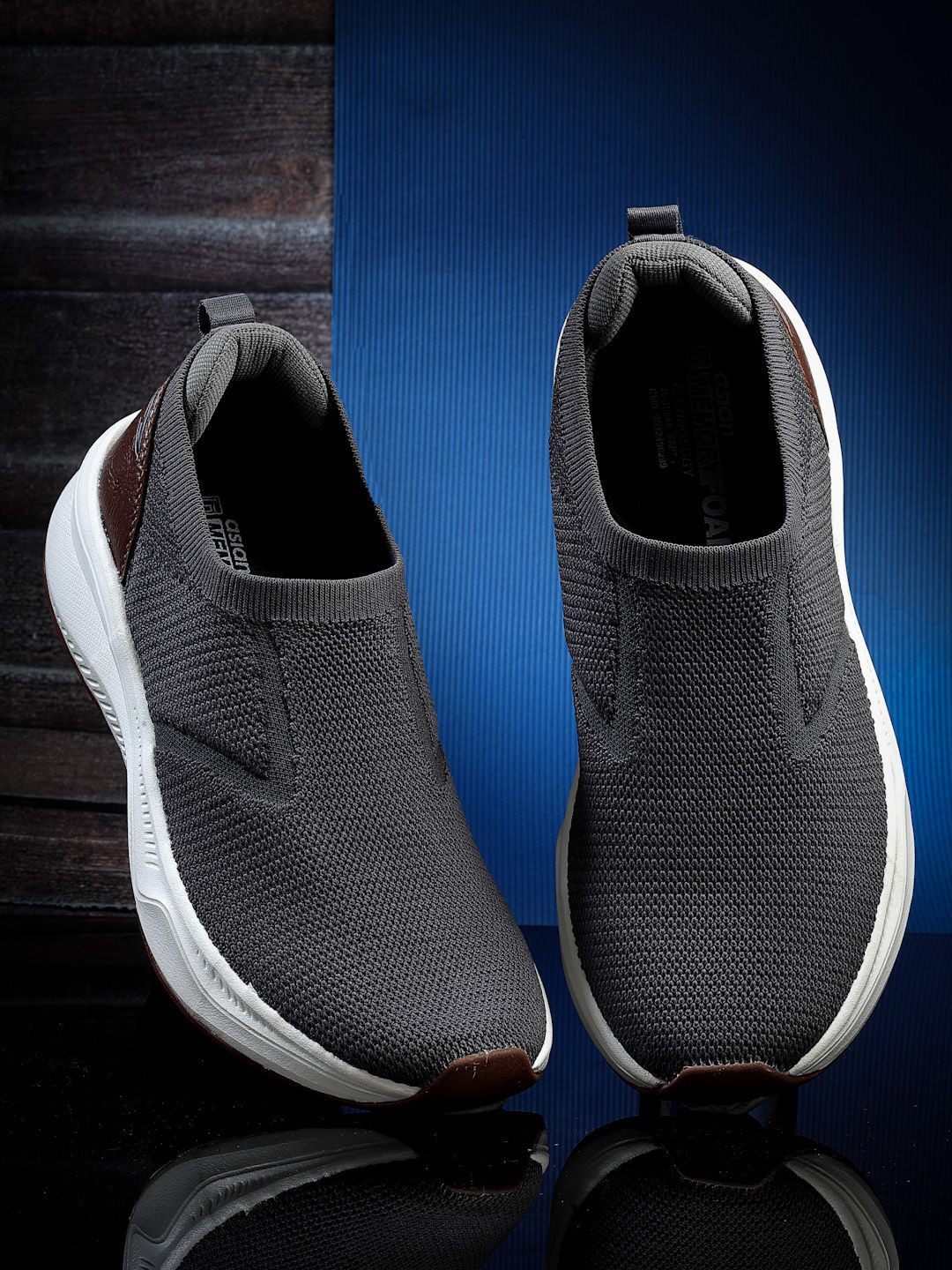 ASIAN Men Mesh Walking Slip-On Non-Marking Shoes