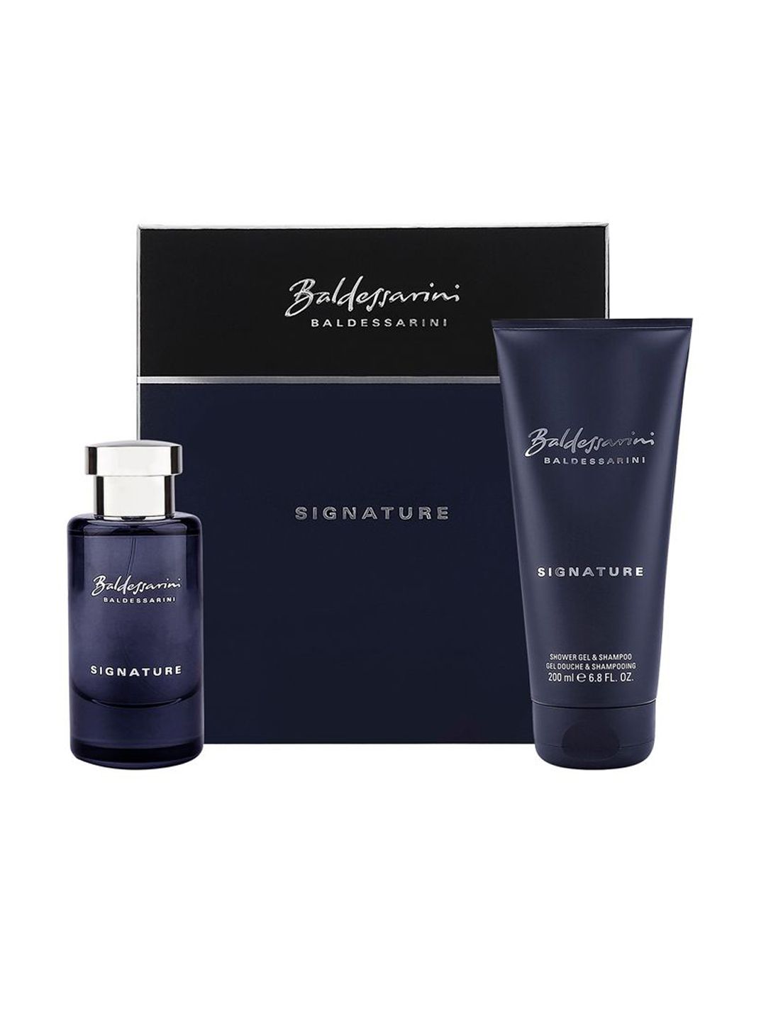 Baldessarini Signature Duo Set- Eau De Toilette - 50ml with Shower Gel & Shampoo - 200ml