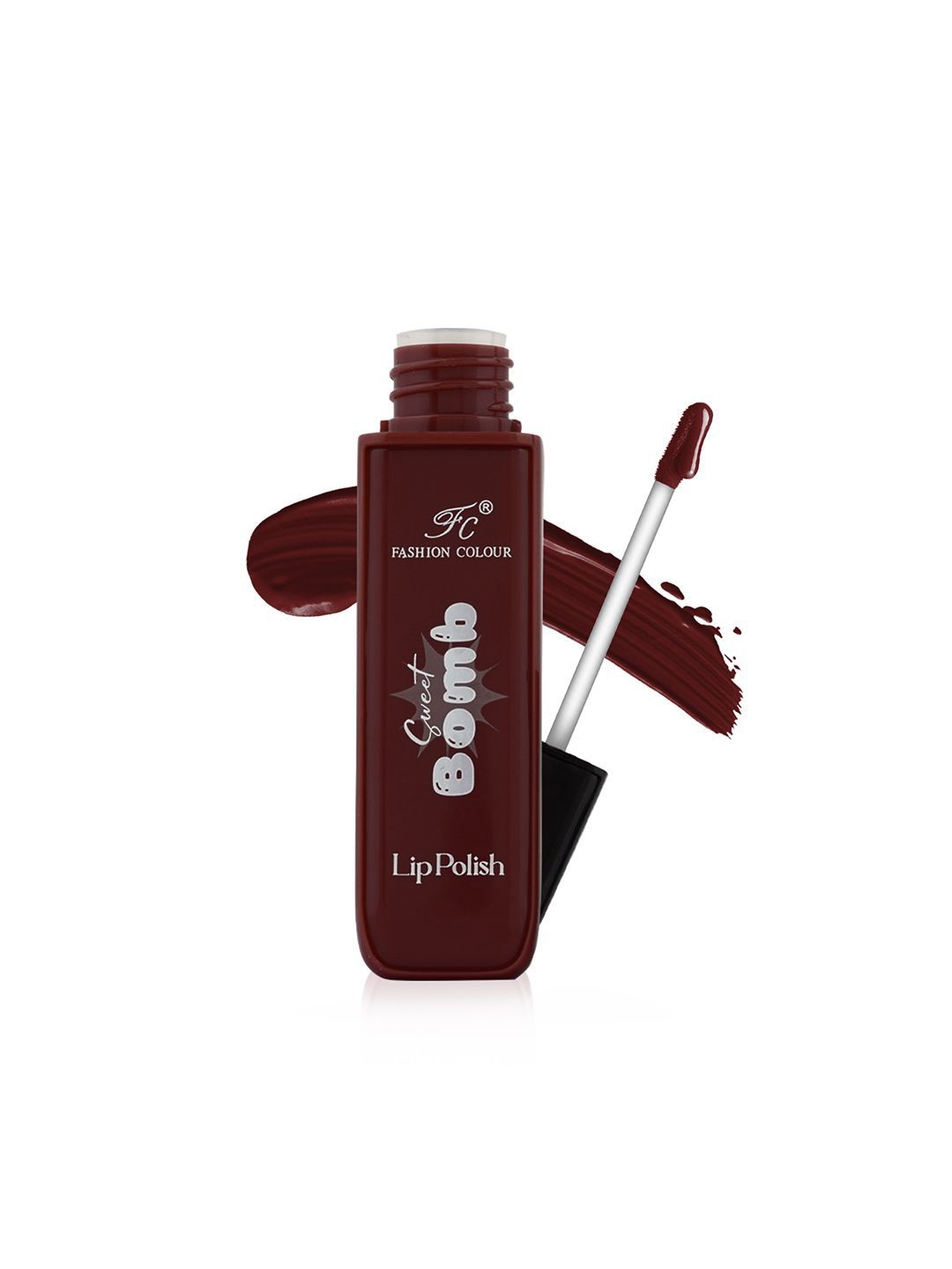 Fashion Colour Sweet Bomb Long Lasting Matte Liquid Lipstick - 4 ml - Dark Violet - 04