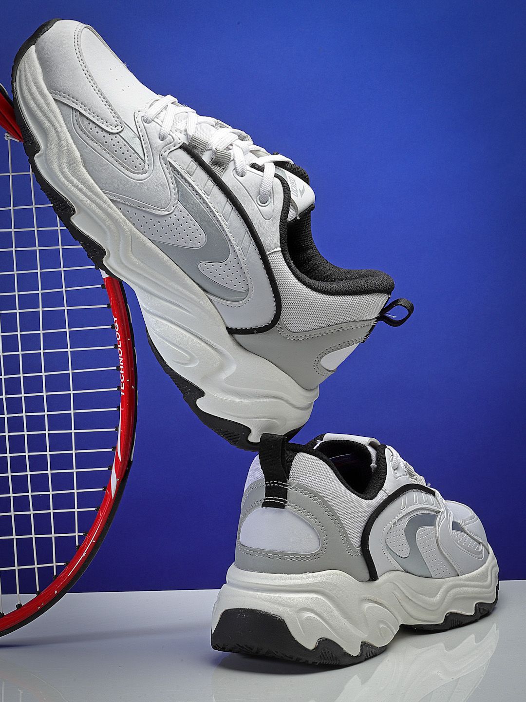 ASIAN Men Mesh Running Non-Marking Shoes