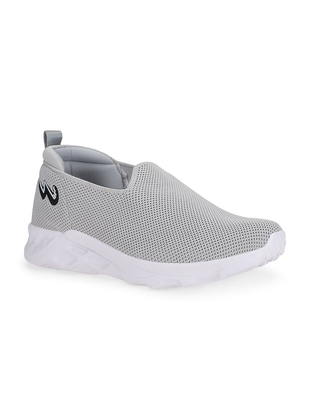 Campus Men Woven Design PU Slip-On Sneakers