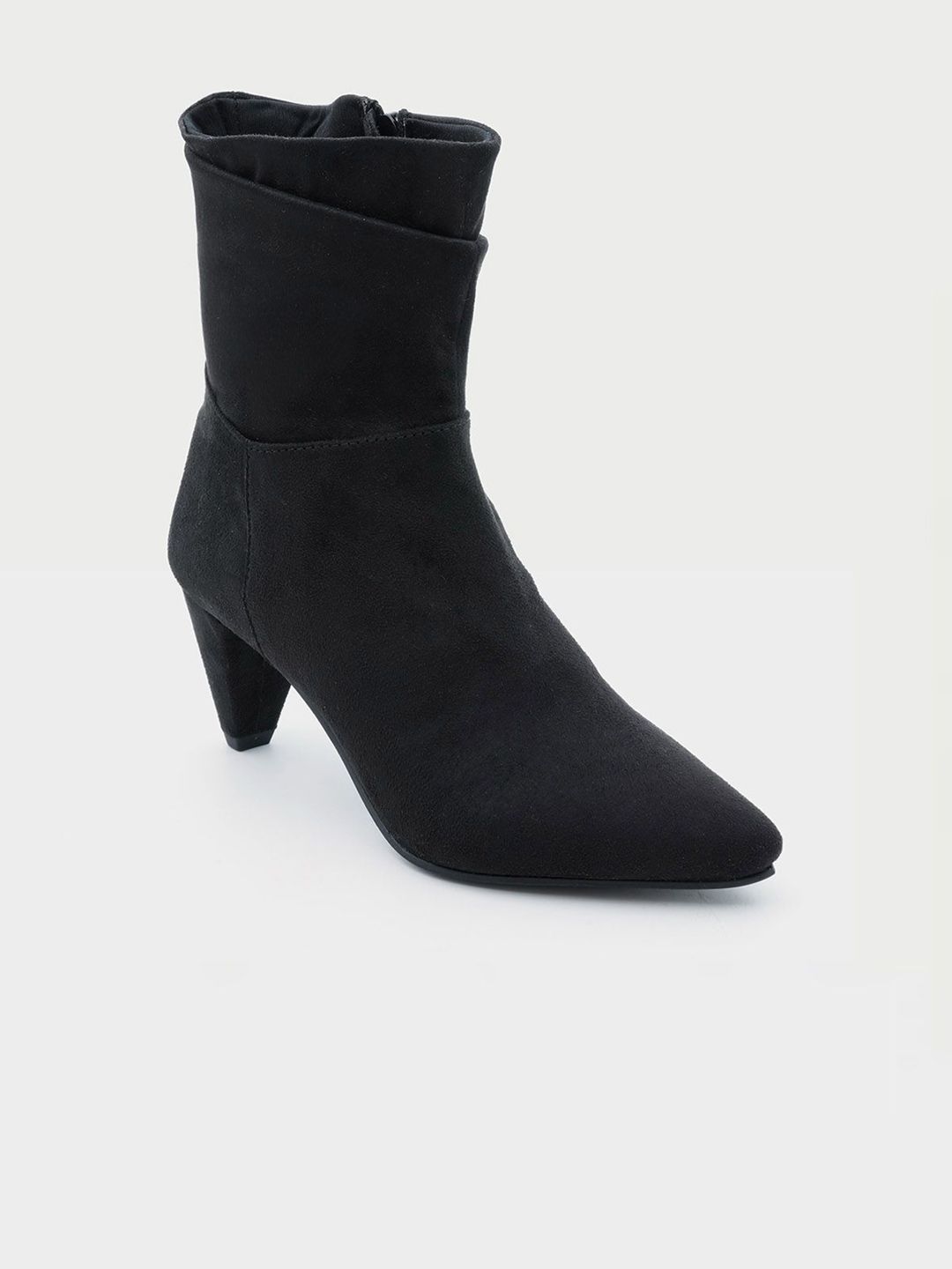 ADORLY Women Casual Wedge-Heeled Slouchy Boots