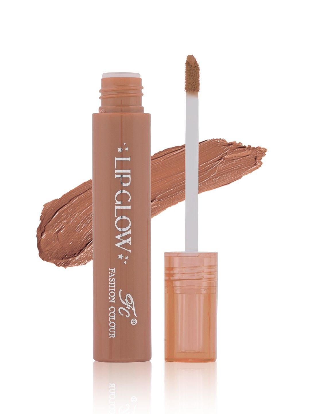 Fashion Colour Pretty Lip Glow Non Transfer Liquid Lipstick - 3 ml - Ripe Peach 07