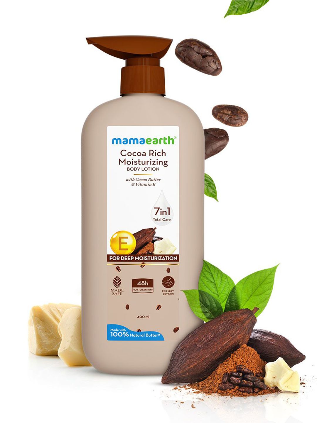 Mamaearth Cocoa Rich Moisturizing Body Lotion- 400 ml
