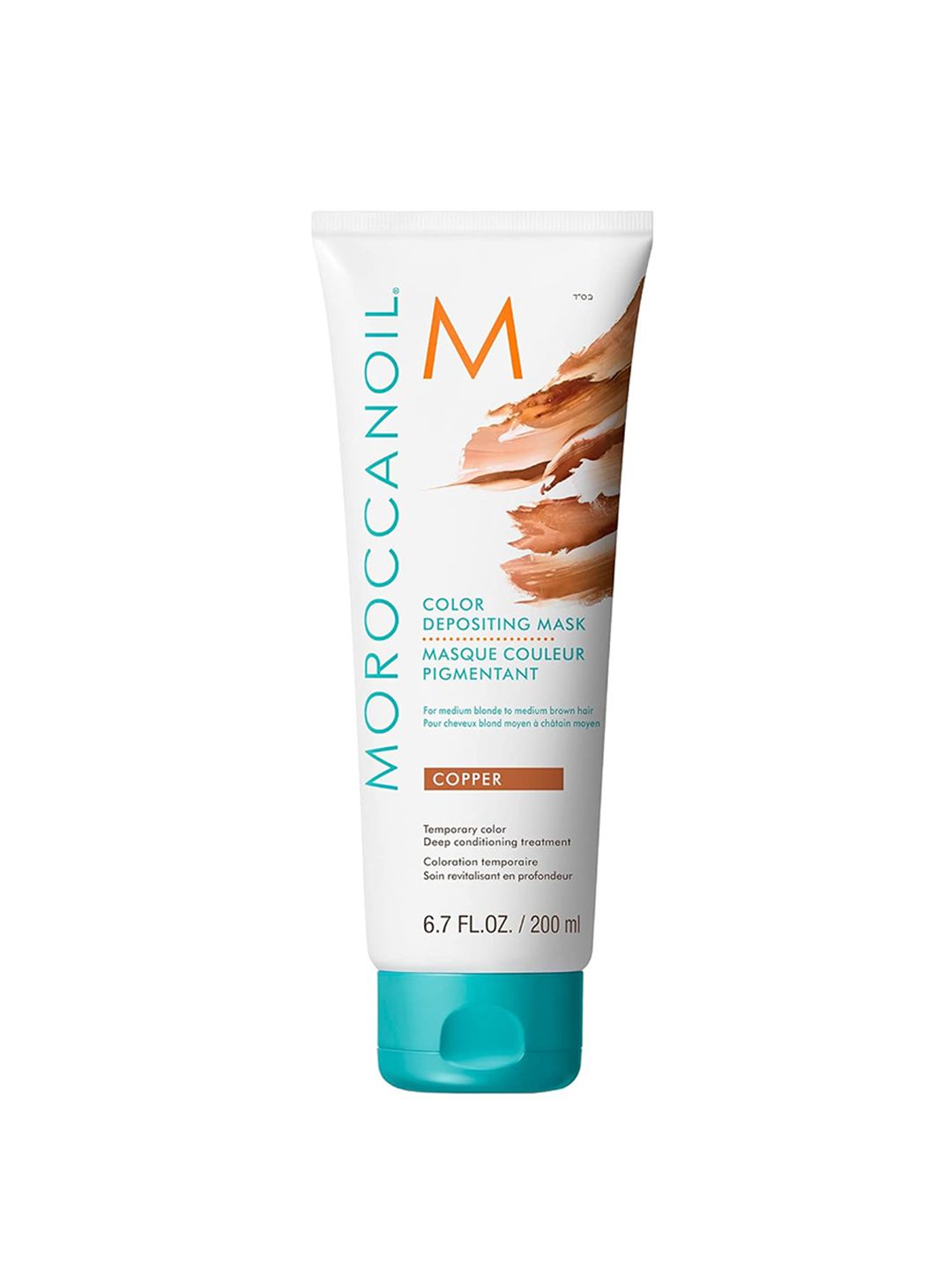 MOROCCANOIL Color Depositing Mask Ultra-Nourishing Temporary Hair Color 200ml - Copper