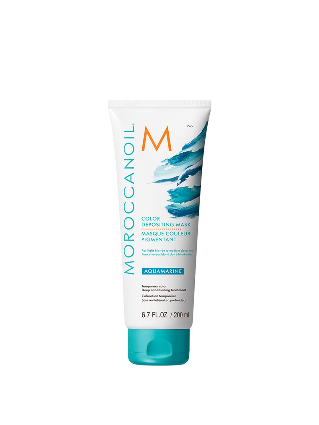 MOROCCANOIL Color Depositing Mask Ultra-Nourishing Temporary Hair Color 200ml - Aquamarine