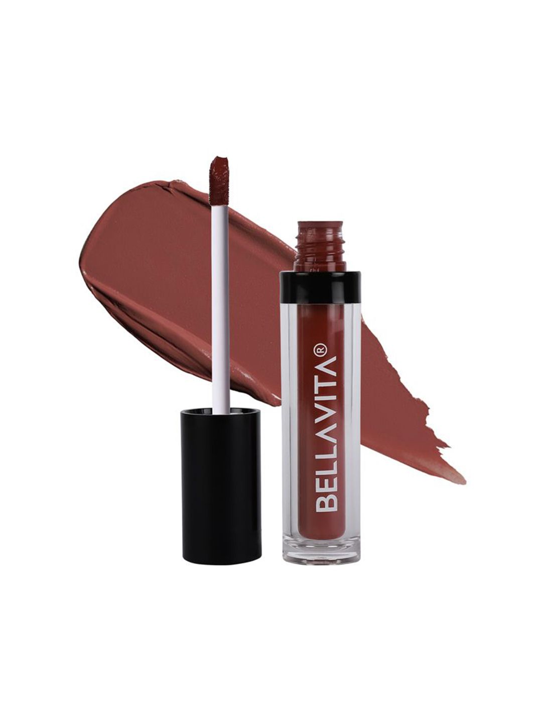 Bella Vita Organic Kiss-Proof Ultra Matte Finish Liquid Lipstick-4.5ml-Mocha Madness-9