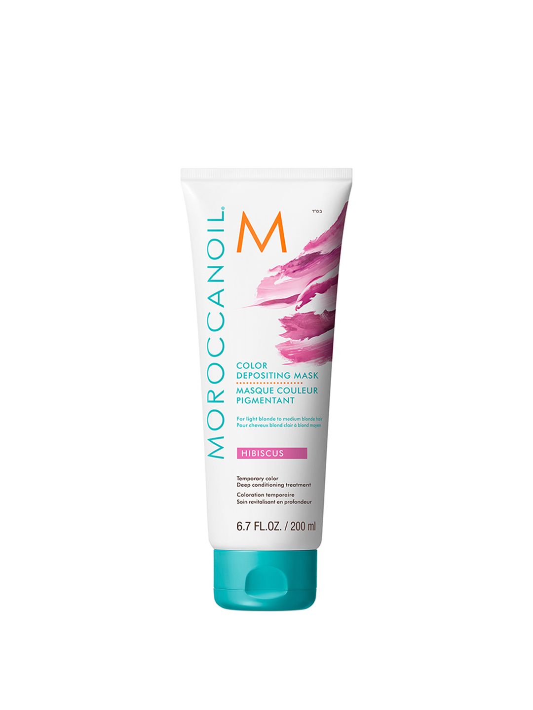 MOROCCANOIL Color Depositing Mask Ultra-Nourishing Temporary Hair Color 200ml - Hibiscus