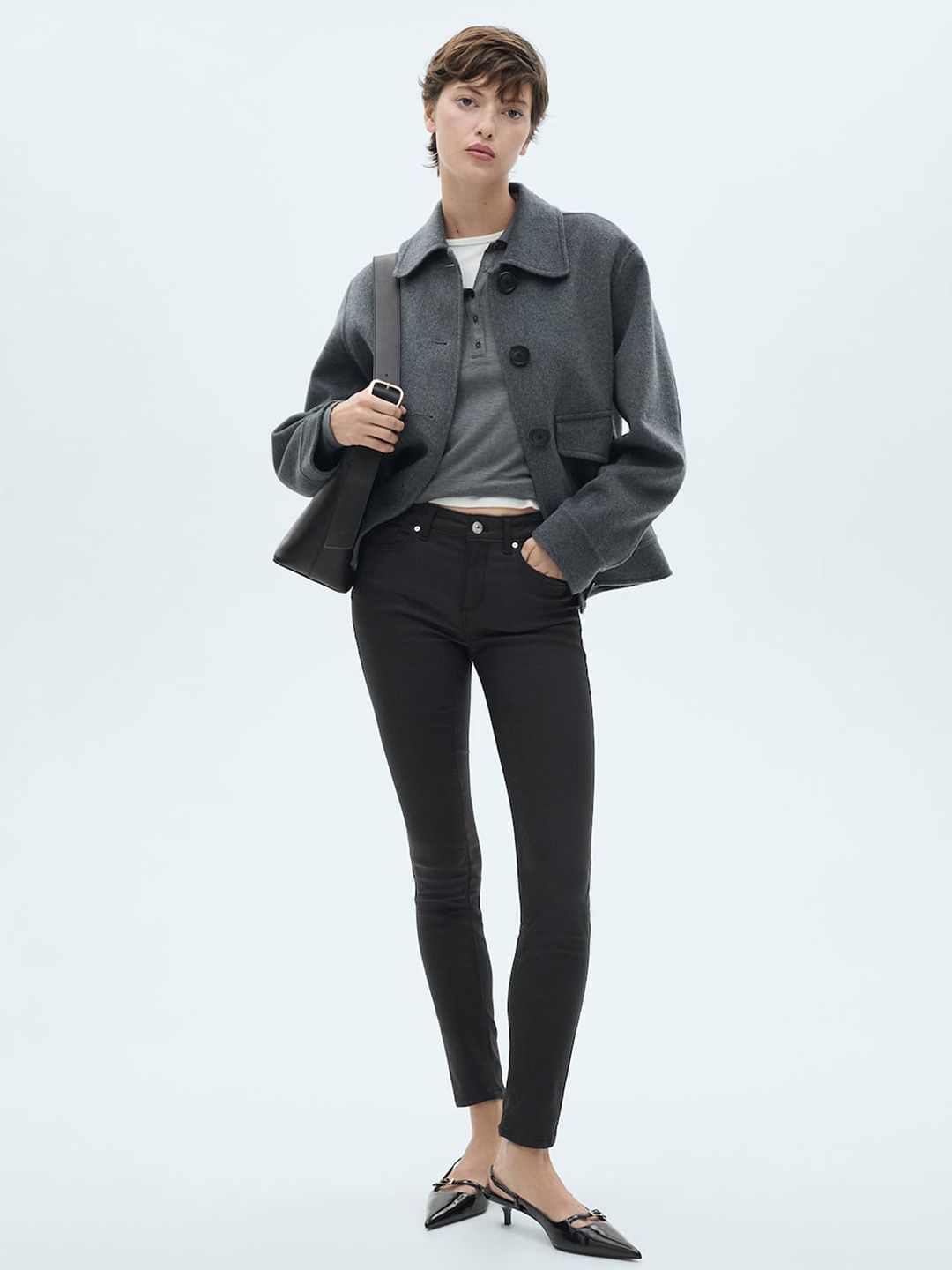 Skinny Fit Low-Rise Jeans