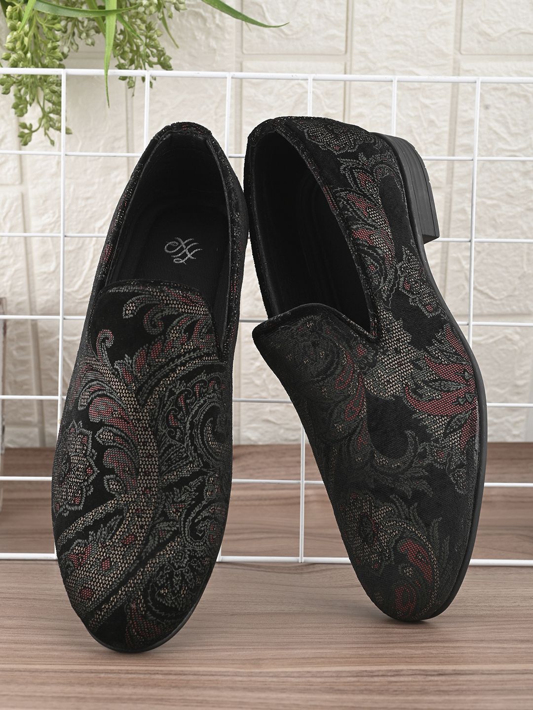 House of Pataudi Men Casual Slip On Loafers