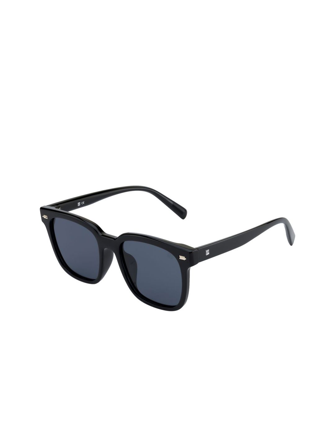 SEESAW Unisex Square Sunglasses with UV Protected Lens SS 3522 C1 4817