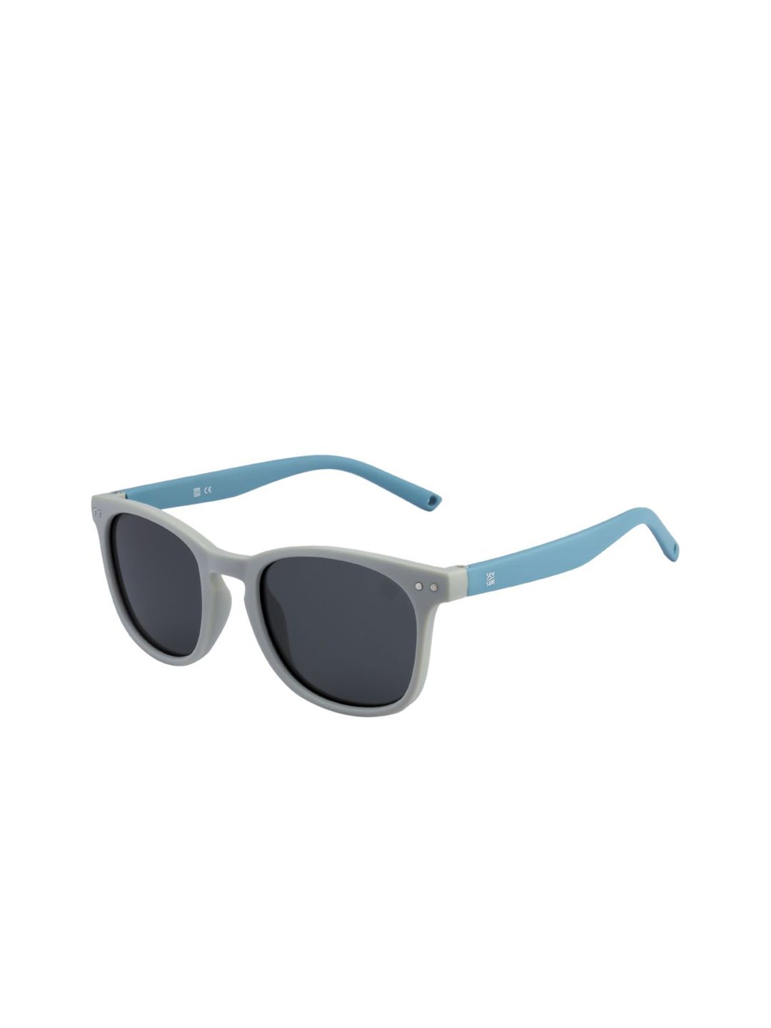 SEESAW Unisex Square Sunglasses with UV Protected Lens SS 3536 C3 4619