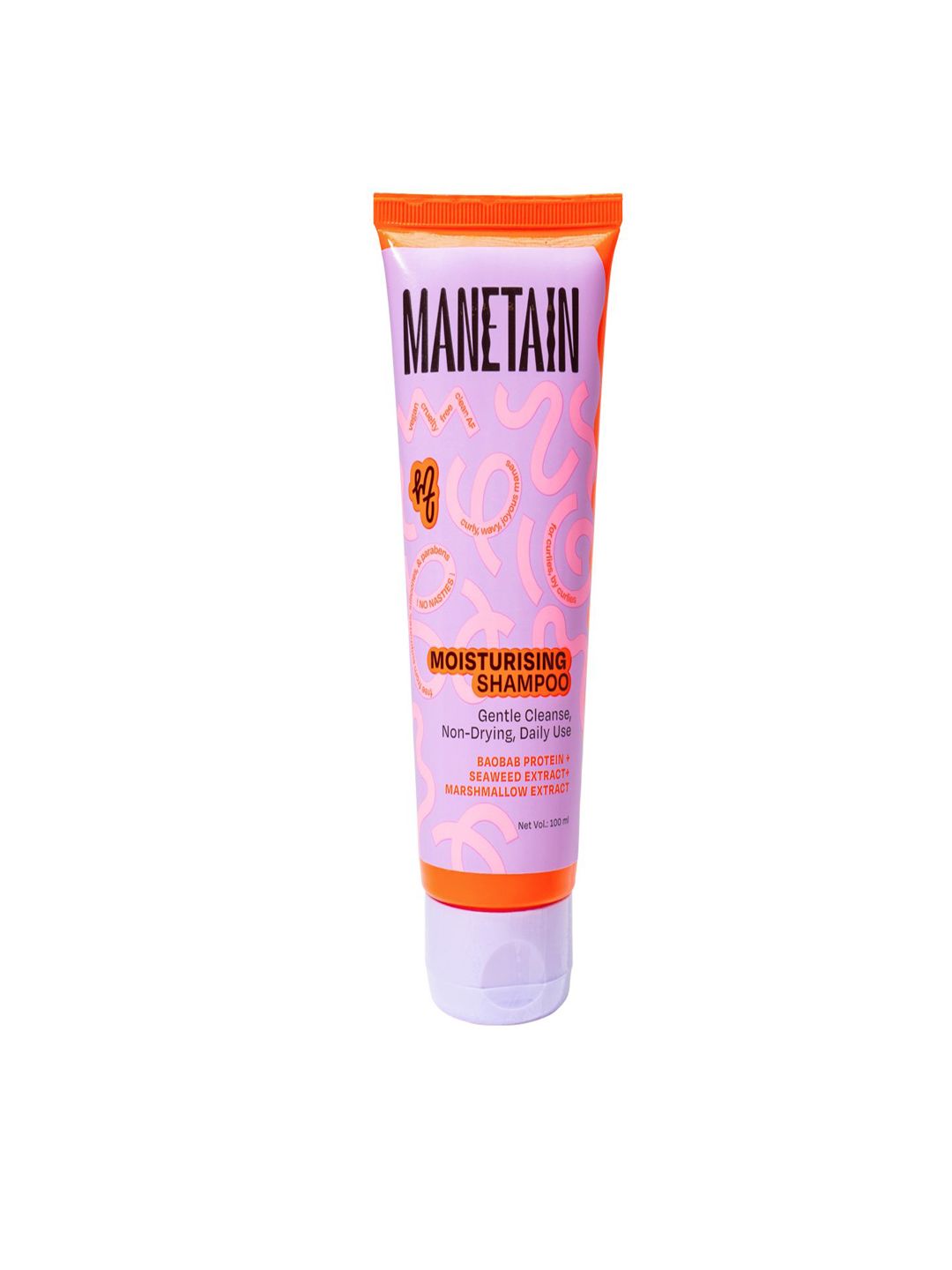 MANETAIN Moisturizing Shampoo With Marshmallow Extract - 100 ml