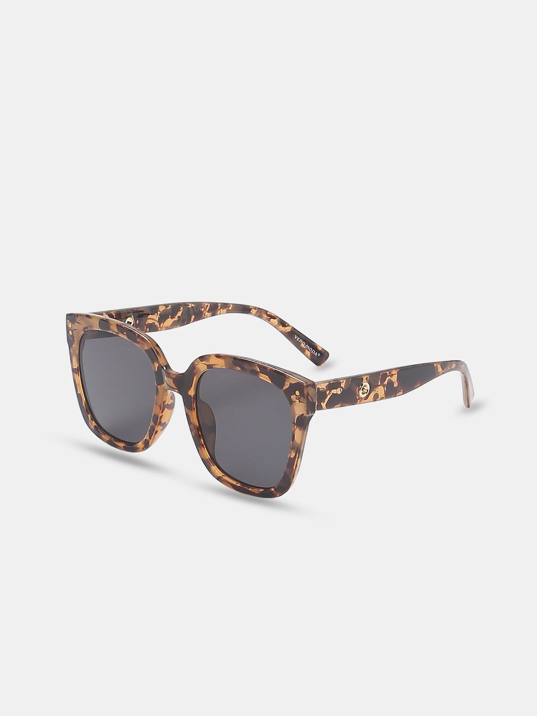 Vero Moda Women Oversized Sunglasses with UV Protected Lens 9008761001-Chocolate Brown