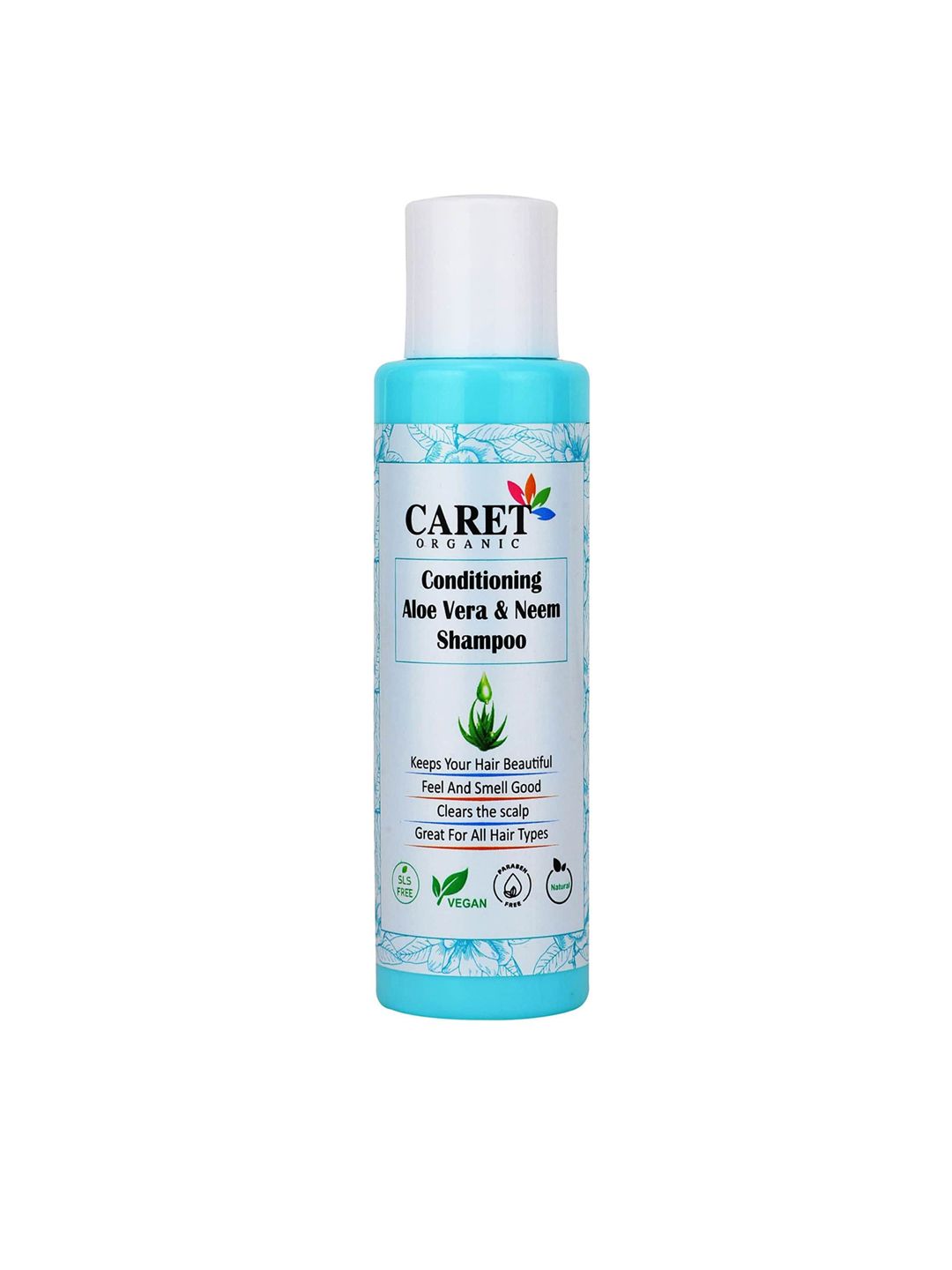CARET ORGANIC Conditioning Aloevera & Neem Shampoo- 100 ml