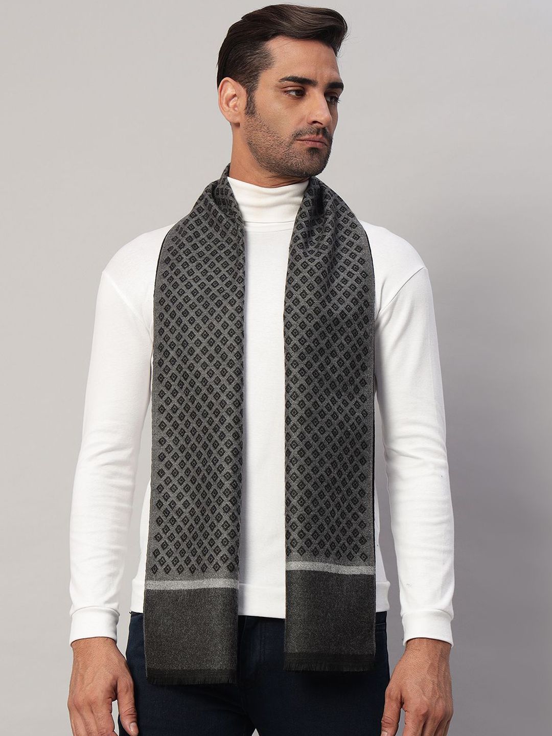 HANDICRAFT PALACE Men Merino Wool Mufflers
