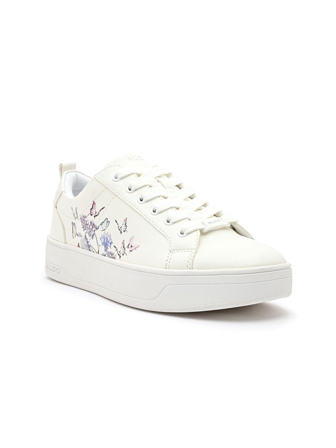 ALDO Women Printed Lace-Ups Casual Sneakers