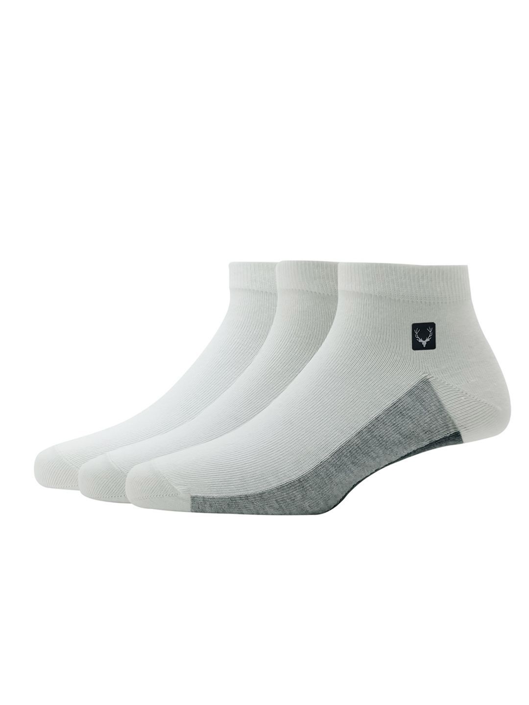 Allen Solly Men Pack Of 3 Colourblocked Ankle Length Socks