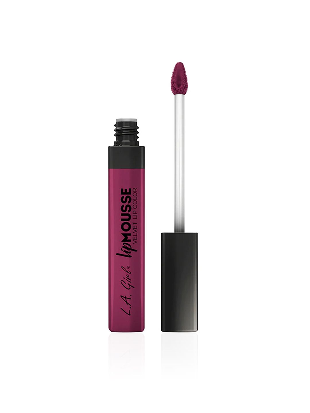 L.A Girl Non-Sticky Lip Mousse Velvet Lip Color with Vitamin E 6 ml - Moody