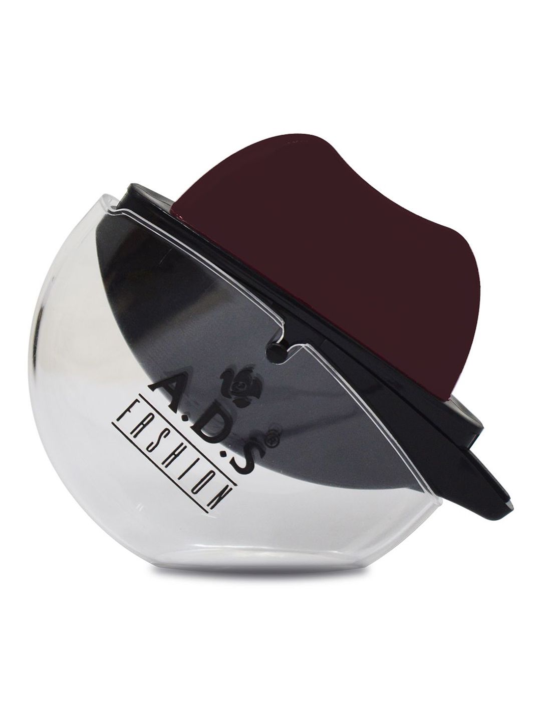 A.D.S Lip Shape Apple Design Long Lasting Lipstick - 10 gm - Wine - 11