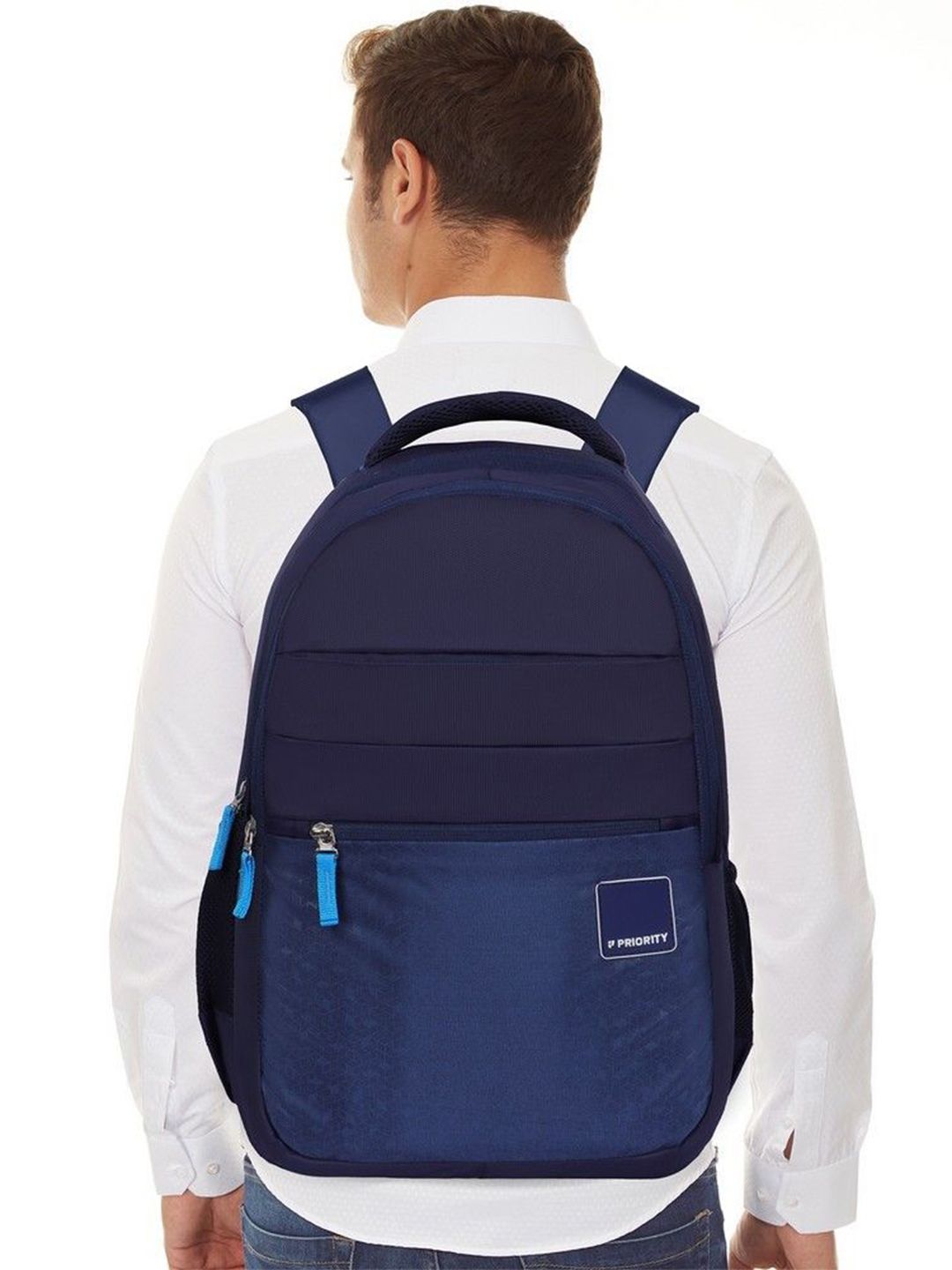 Priority Unisex Printed College Backpack Price in India