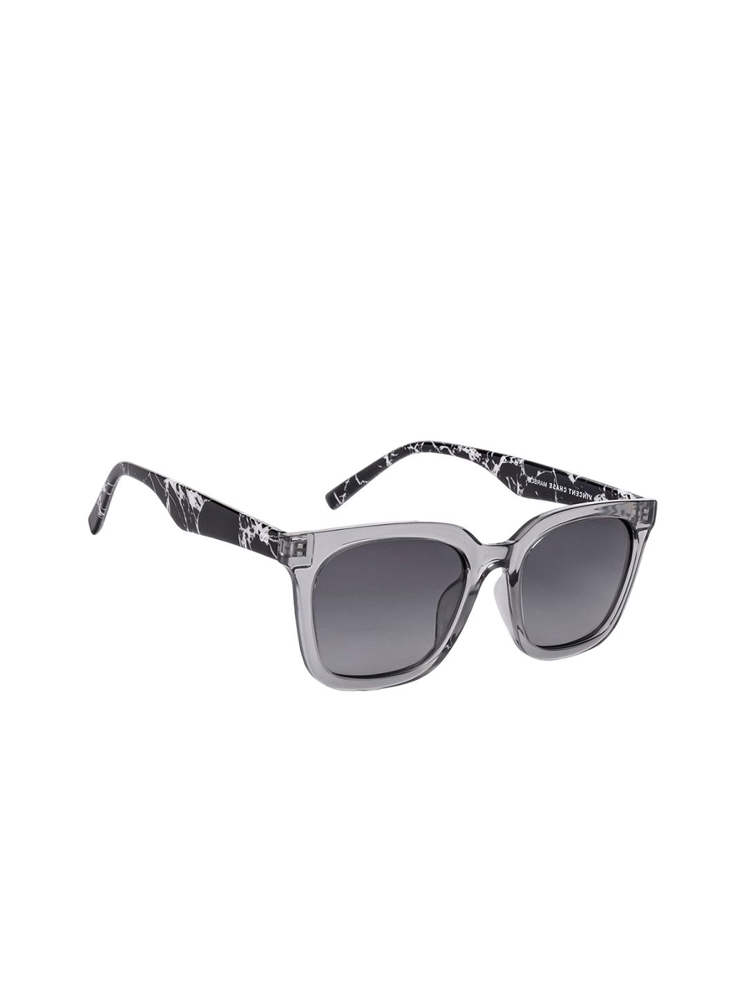 Vincent Chase Adults Wayfarer Sunglasses with Polarised and UV Protected Lens 222064-Grey