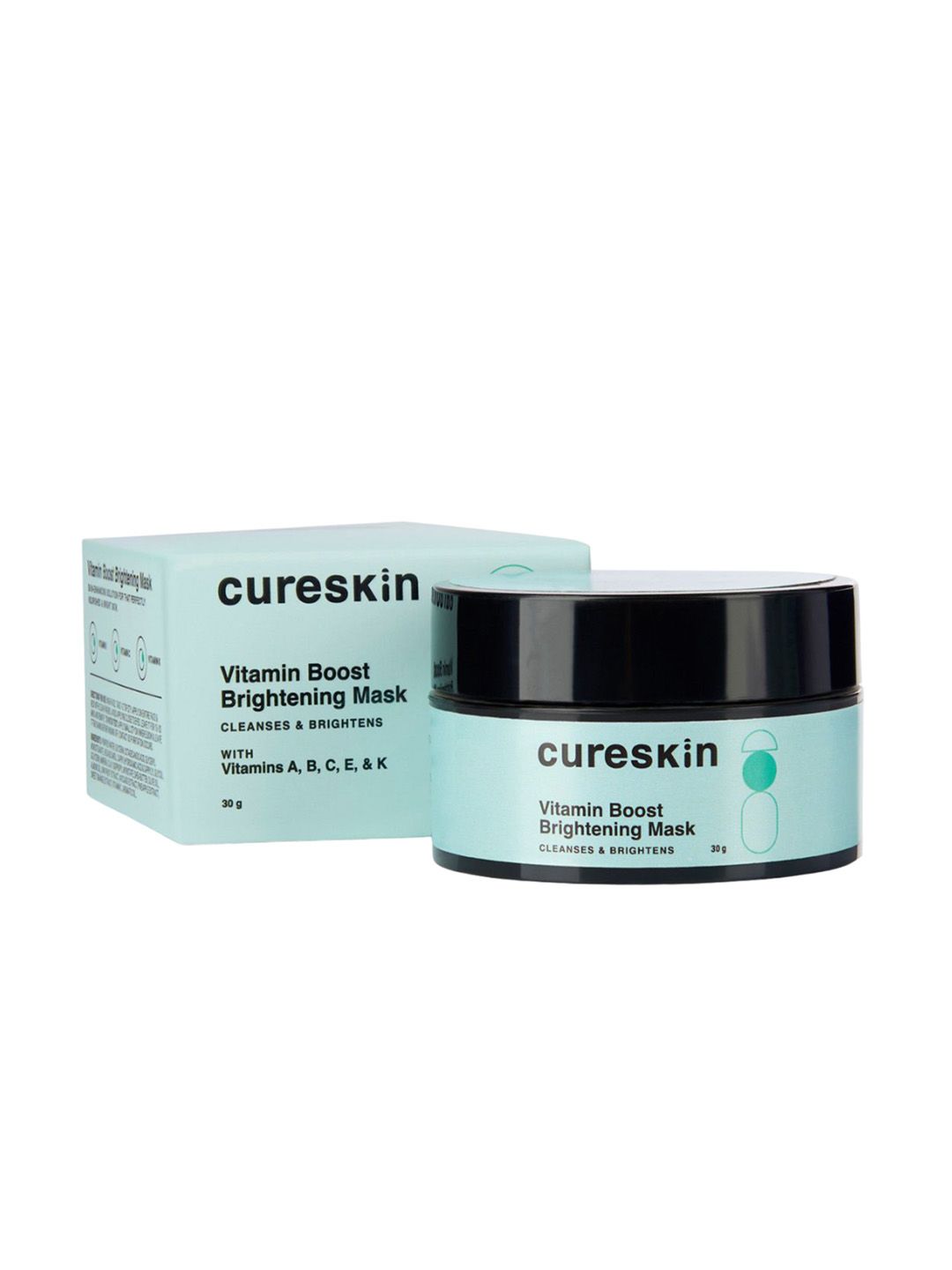 Cureskin Vitamin Boost Brightening Mask With Vitamin A, B, C, E & K - 30 g