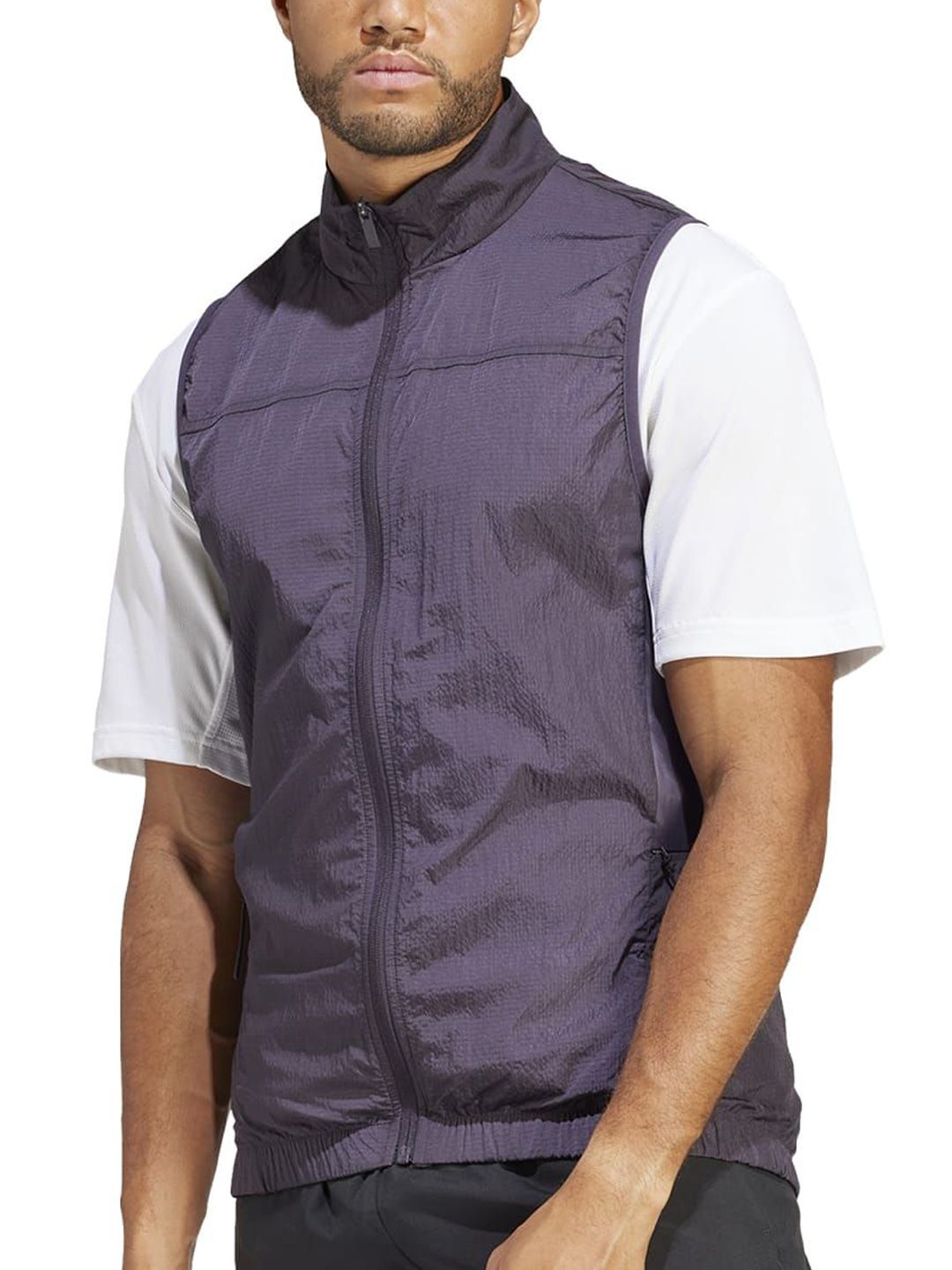 Buy ADIDAS HIIT TRANL Vest Jacket - Jackets for Men 31359802 | Myntra