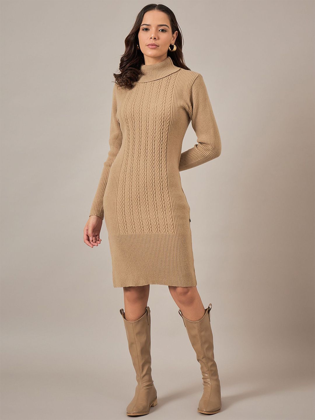 bodycon dress woolen Black Midi Dress, Merino Wool Sweater Dress, Turtleneck Bodycon Dress, Long Sleeve Knit Dress, Ribbed Fitted Winter Dress Women
