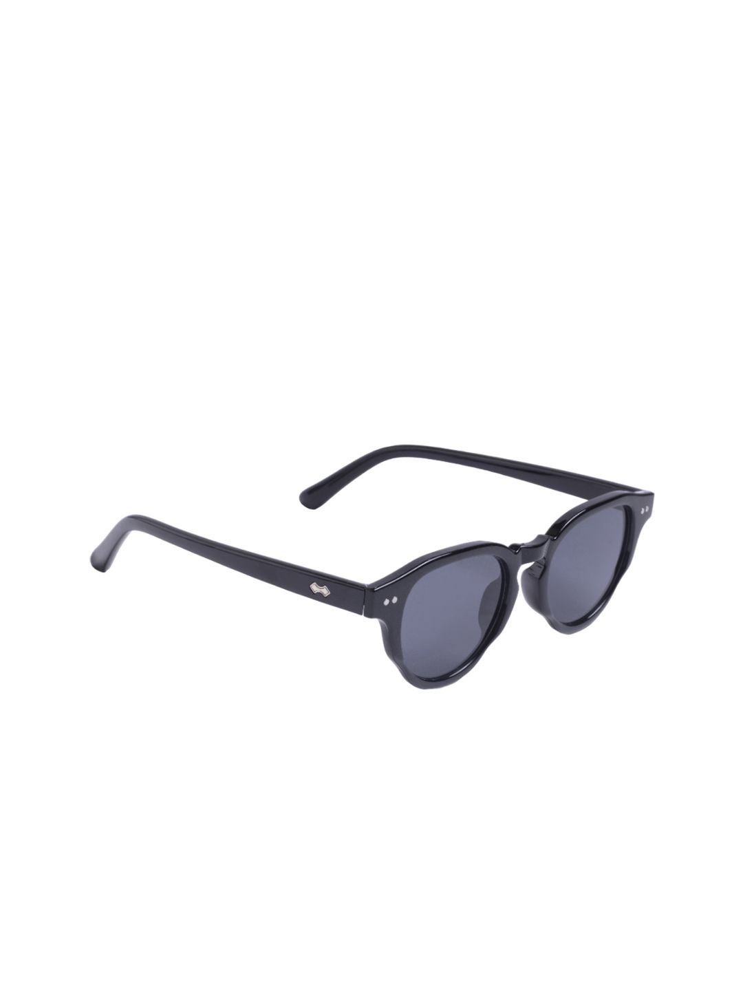 DIMEH Unisex Wayfarer Sunglasses with UV Protected Lens SG-120-Black