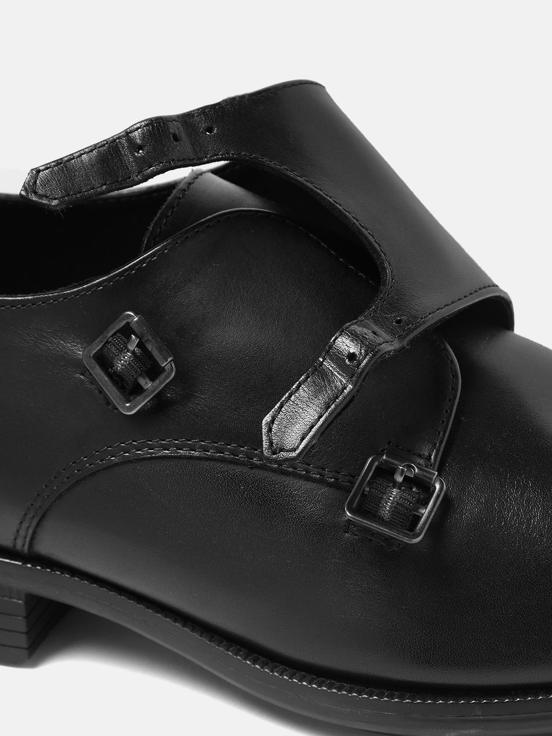 Buy Geox Men U Walk Pleasure F D Leather Formal Monk Shoes  display picture 3