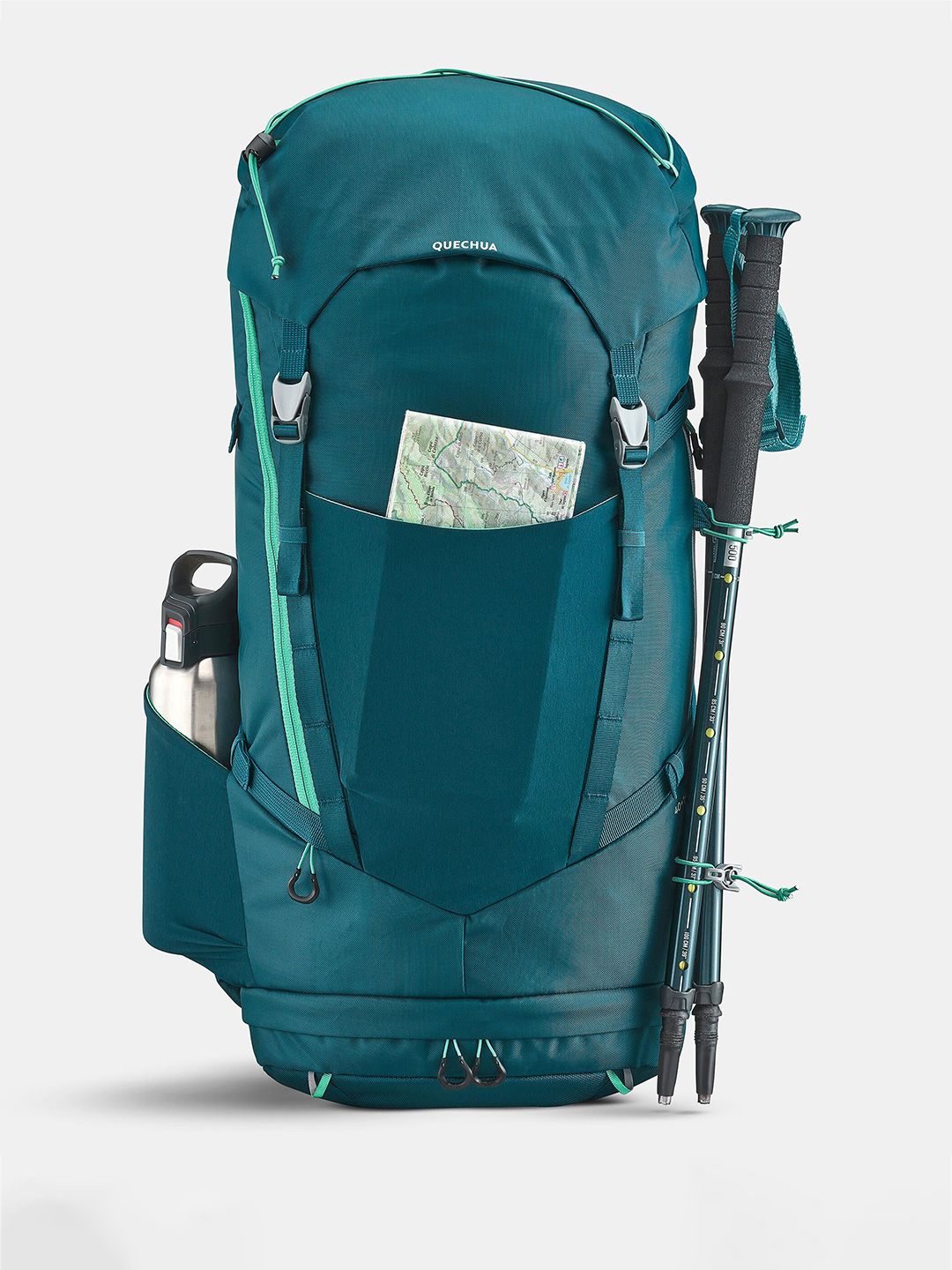 Decathlon Decathlon Quechua - Kids Sky Blue MH900 Ventilated Hiking Backpack 40 + 10 L